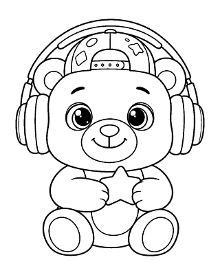 Bailabu coloring page