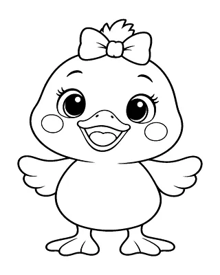 Lulu coloring page