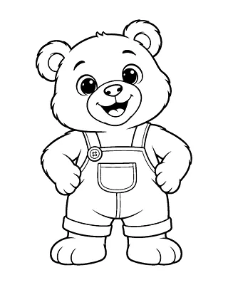 Pofi coloring page