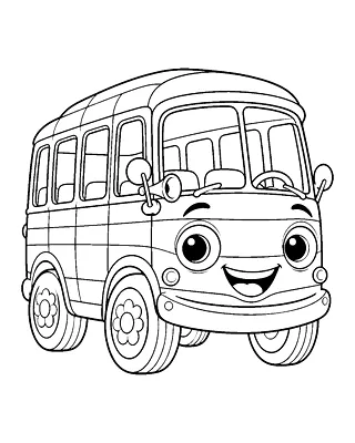Rolly coloring page