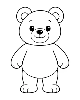 Tonton coloring page