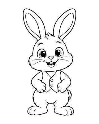 Zippy coloring page