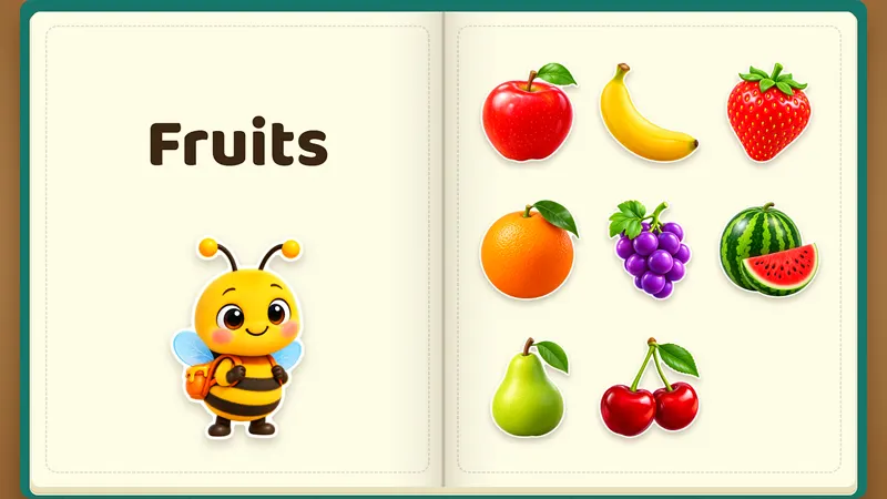 Learning Fruits with Bibi